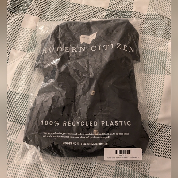 Modern Citizen Open Back Shirt Black L NWT - Picture 6 of 8